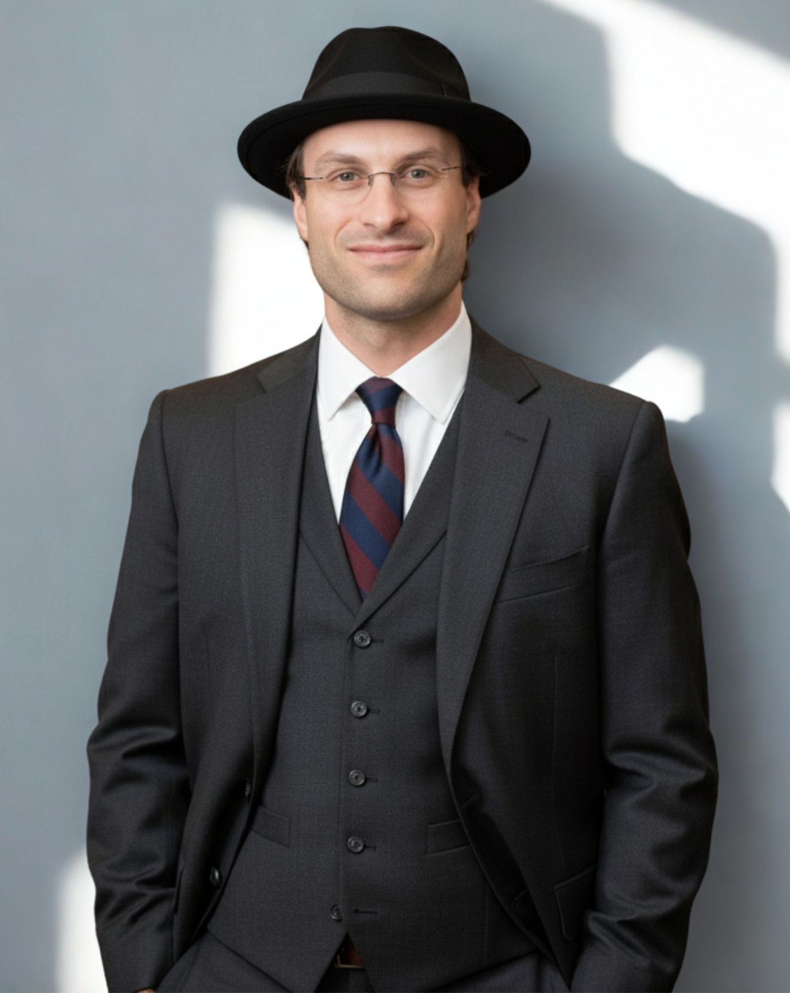 Anthony's headshot with shadow background - Firrantello Financial